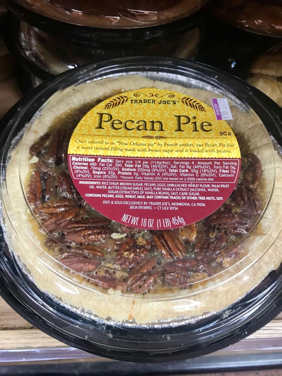 14) Pecan Pie
