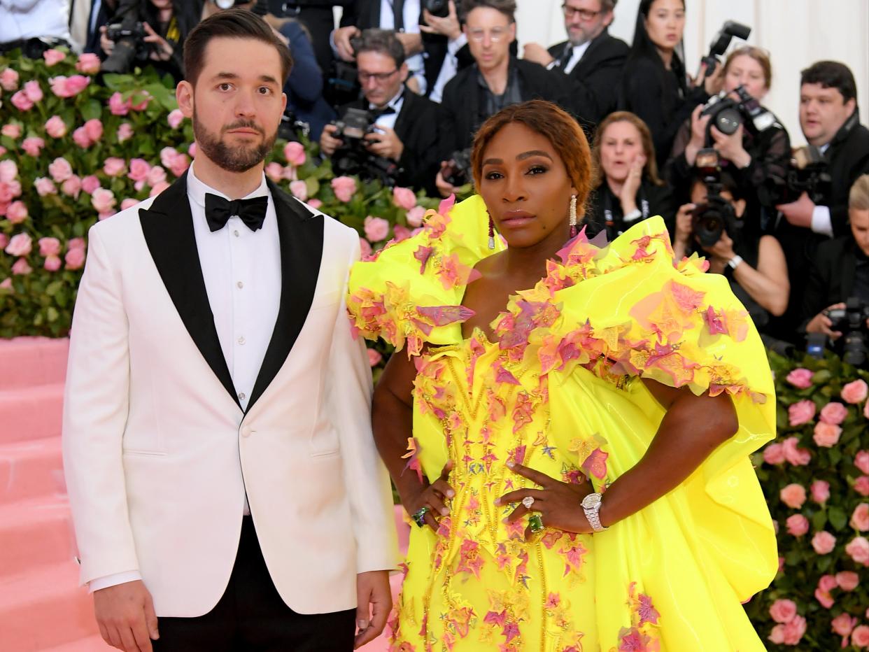 Alexis Ohanian explains why he is perfectly fine being known as Serena Williams’ husband (Getty Images)