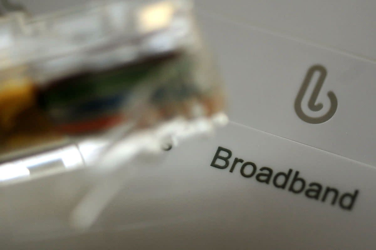 Its Essential Broadband package, which is aimed at those people receiving Universal Credit, will drop to £12.50 a month (PA) (PA Wire)