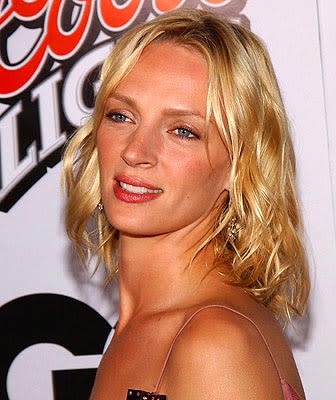 Uma Thurman at the LA premiere of Miramax's Kill Bill Vol. 2