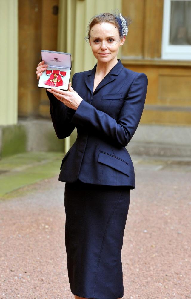 Stella McCartney awarded CBE for fashion and sustainability work