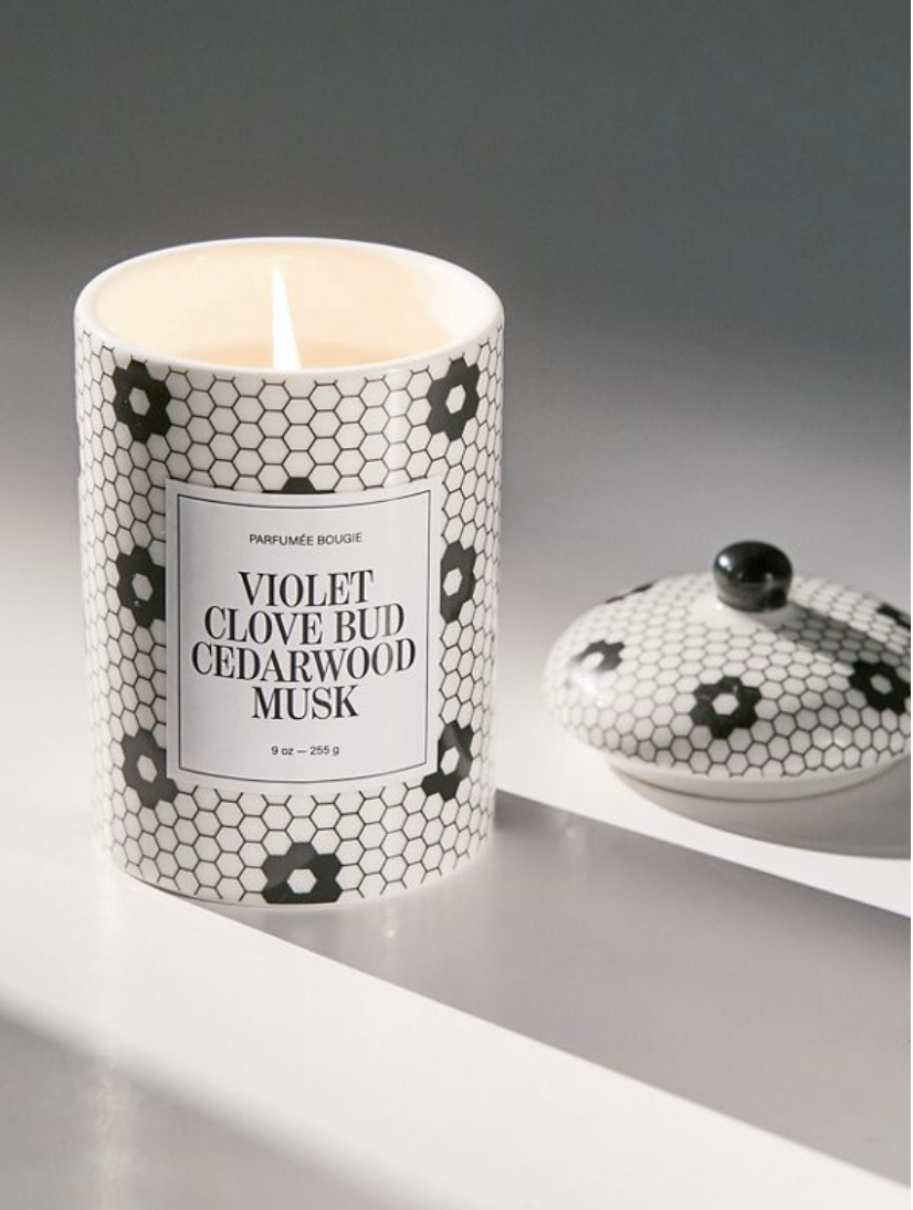 Ashley Floral Candle