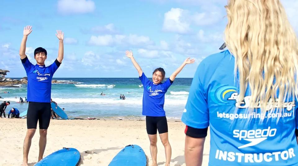Bondi 2-Hour Small Group Surf Lesson in Australia. (Photo: Klook SG)