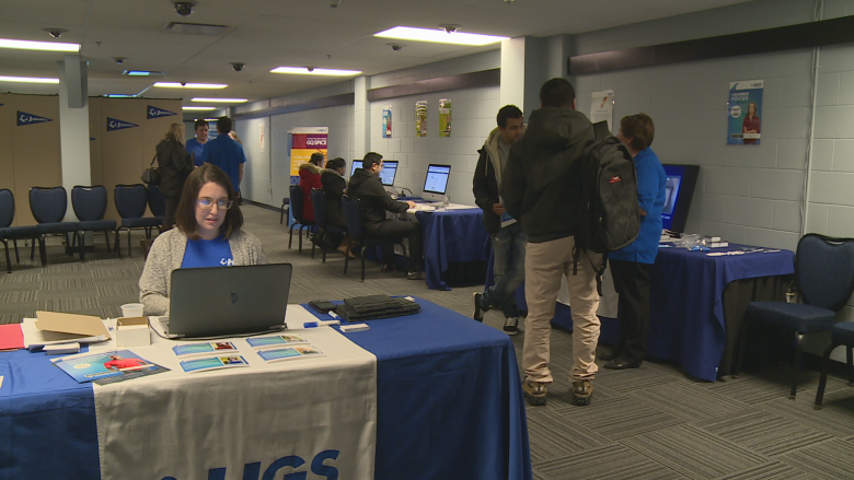 'Hopefully they pick me': Job seekers attend HGS job fair