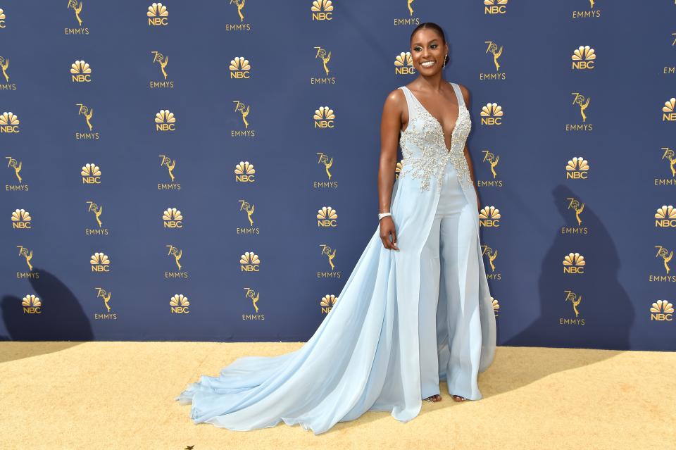 <h1 class="title">Issa Rae Sparkles in 3000 Crystals 2</h1><cite class="credit">Jeff Kravitz/Getty Images</cite>