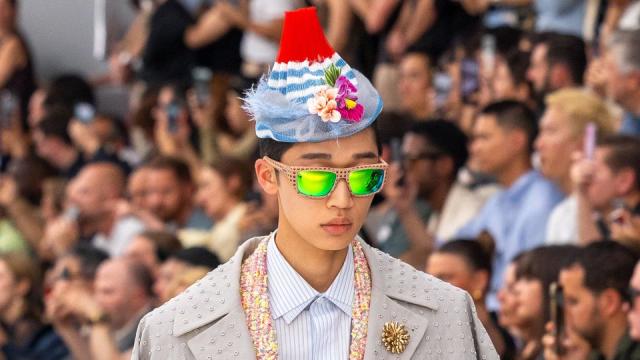 Timothée Chalamet's silly little hat is hot-off-the runway