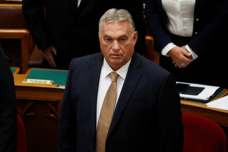 Hungary's parliament convenes for autumn session, in Budapest