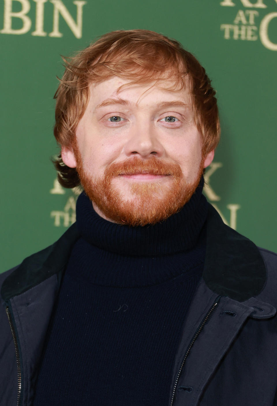 Rupert Grint arries at the "Knock At The Cabin" premiere on January 25, 2023