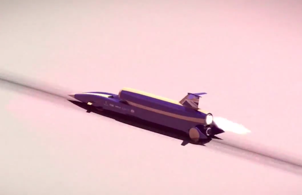 World land speed record challenger - Bloodhound