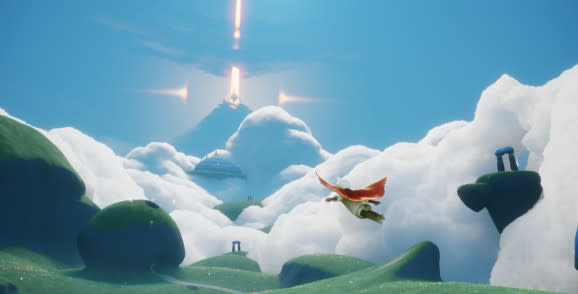 Sky lets you soar in the clouds almost immediately.