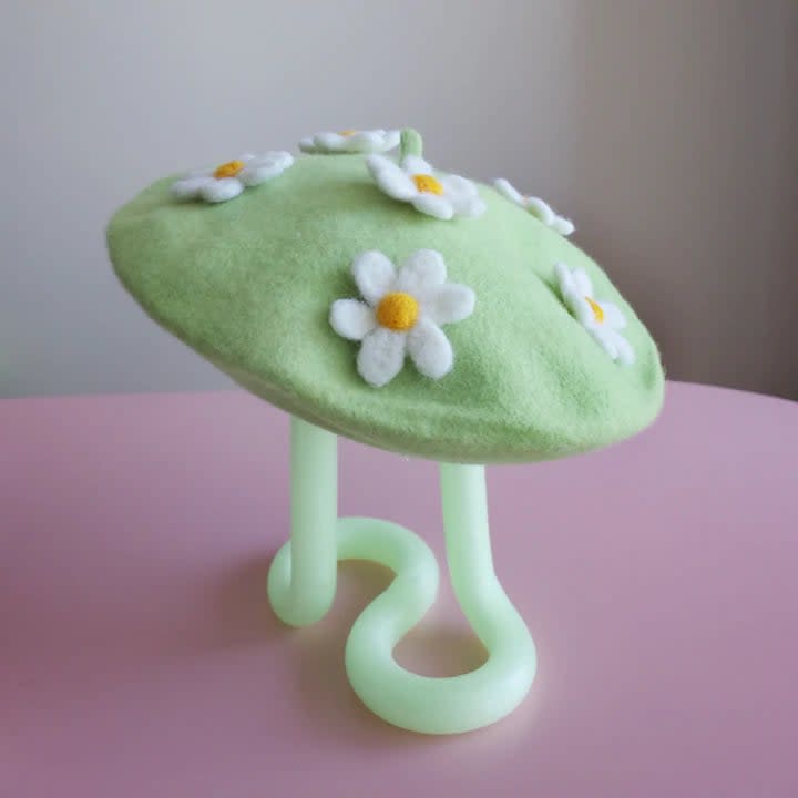 <p>This <span>Maison Archives Frances Island Spring Daisy Beret</span> ($51) is truly special because it includes hand-needled flowers made of 100 percent wool. It also comes in a beautiful soft lavender shade.</p>