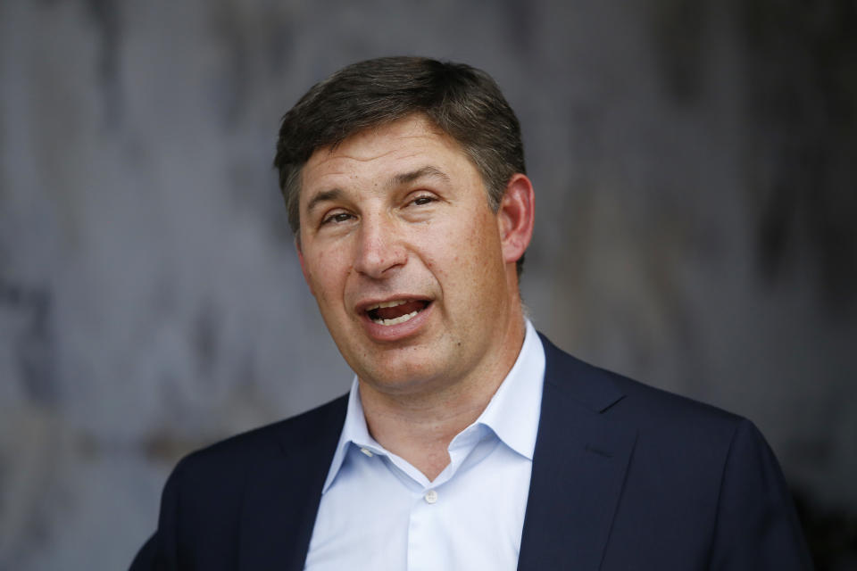 LOS ANGELES, CALIFORNIA - SEPTEMBER 15: SoFi CEO Anthony Noto looks on before the game between the Los Angeles Rams and the New Orleans Saints at Los Angeles Memorial Coliseum on September 15, 2019 in Los Angeles, California. (Photo by Sean M. Haffey/Getty Images)