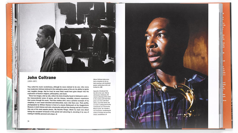 John Coltrane in ‘Black Ivy: A Revolt in Style’ - Credit: Reel Art Press