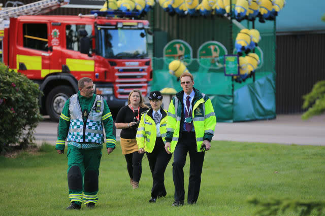 Four Hurt In Alton Towers Rollercoaster Crash