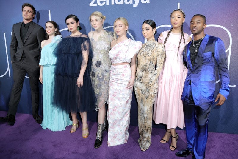 Photo of Euphoria cast members