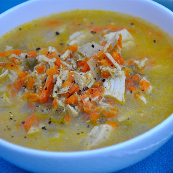 Cold Day Chicken Soup