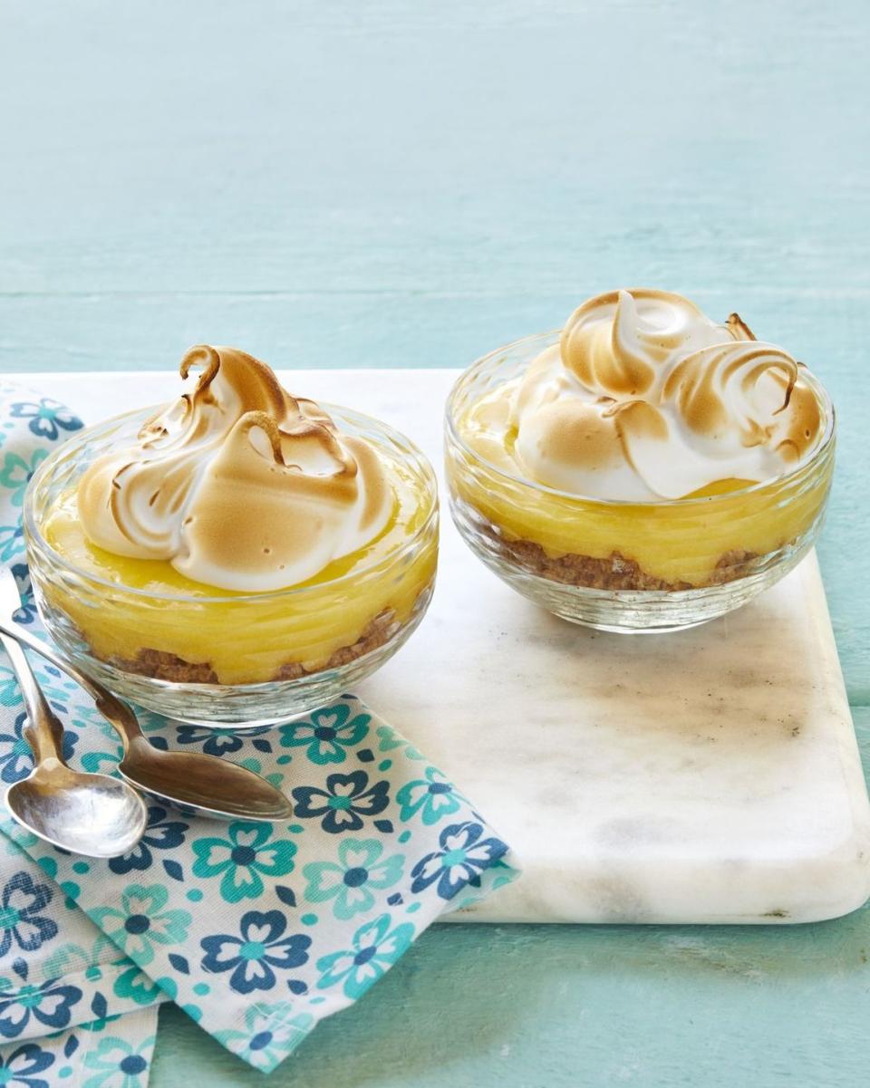 no bake easter desserts mini lemon meringue pies