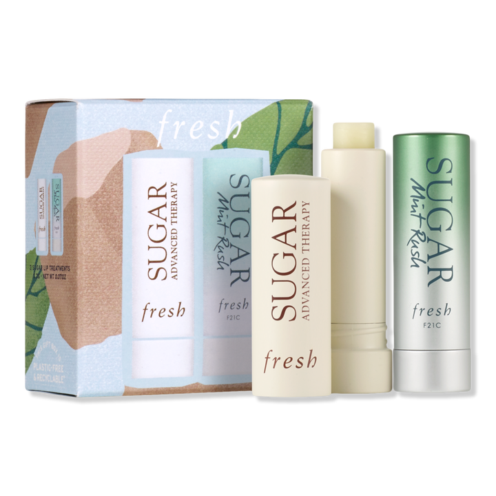 <p><strong>fresh</strong></p><p>ulta.com</p><p><strong>$18.50</strong></p><p>Give your loved ones the gift of <a href="https://www.seventeen.com/beauty/makeup-skincare/a29427223/how-to-get-kissable-lips/" rel="nofollow noopener" target="_blank" data-ylk="slk:kissable lips;elm:context_link;itc:0;sec:content-canvas" class="link ">kissable lips</a> with this adorbs duo of lip treatments.</p>