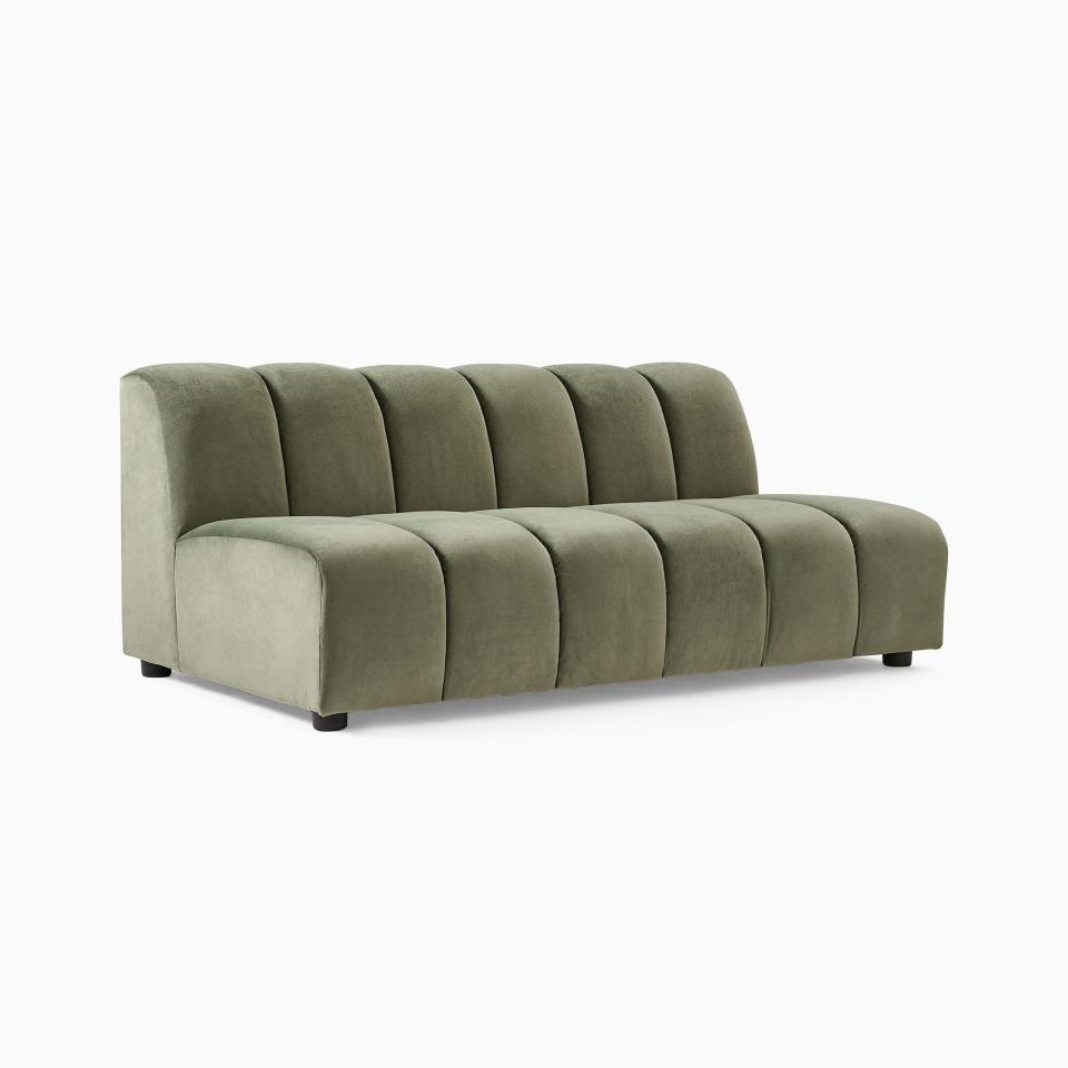<p><a href="https://go.redirectingat.com?id=74968X1596630&url=https%3A%2F%2Fwww.westelm.com%2Fproducts%2Favalon-sofa-h11986&sref=https%3A%2F%2Fwww.elle.com%2Ffashion%2Fshopping%2Fg60233022%2Fbest-couches-for-small-spaces%2F" rel="nofollow noopener" target="_blank" data-ylk="slk:Shop Now;elm:context_link;itc:0;sec:content-canvas" class="link ">Shop Now</a></p><p>Avalon Channeled Sofa </p><p>westelm.com</p><p>$1274.15</p>