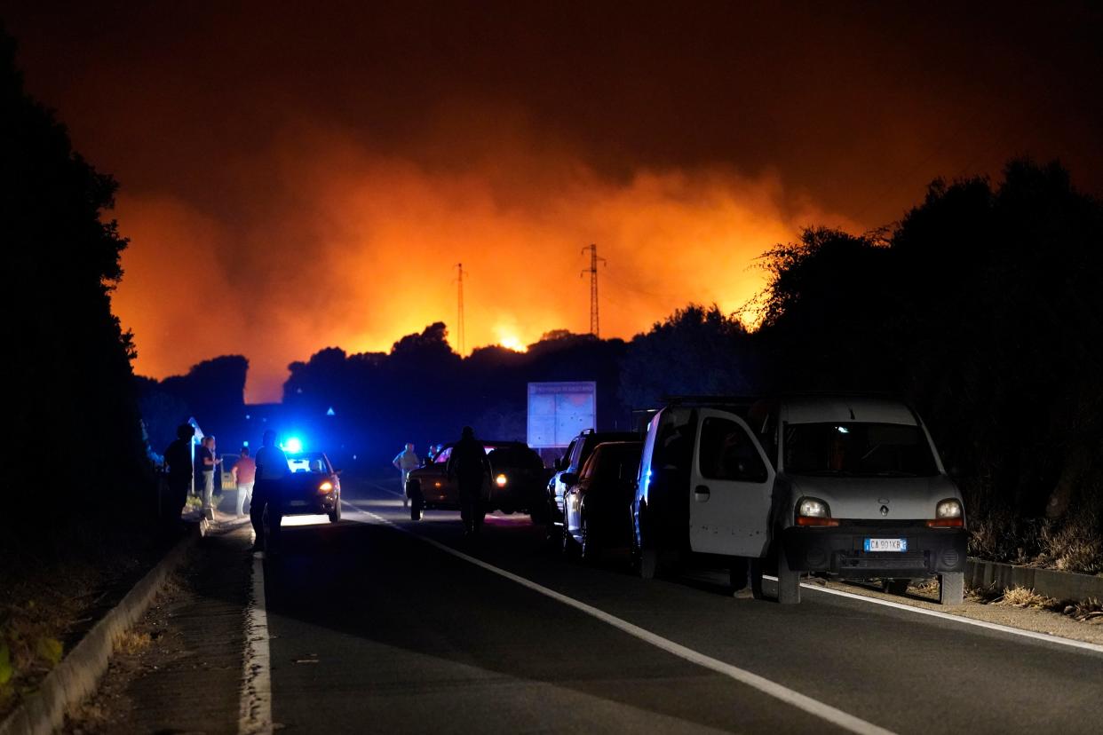 Italy Fires  (LaPresse)