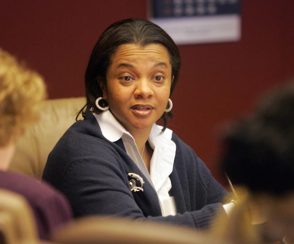 Former Detroit Council President Monica Conyers during a meeting in March 2009.