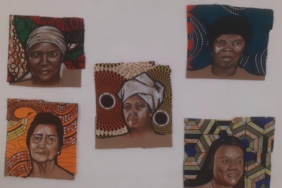 Tina’s artwork: 'Umfazi, Owesifazane, Vrou!’ (Anti-Apartheid Legacy Centre)