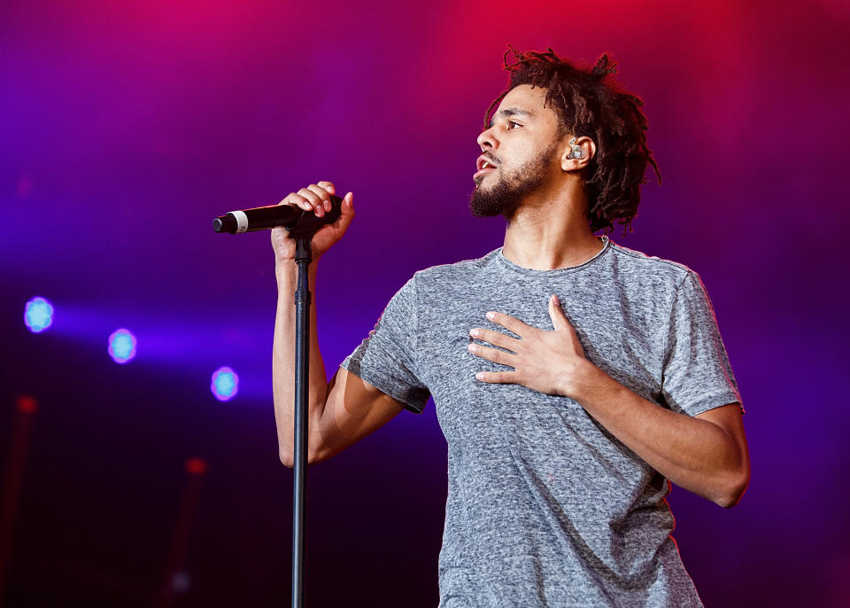 J. Cole stayed mum through most of 2016, but he's back with an upcoming album titled "4 Your Eyez Only." (Photo: Andrew Chin via Getty Images)