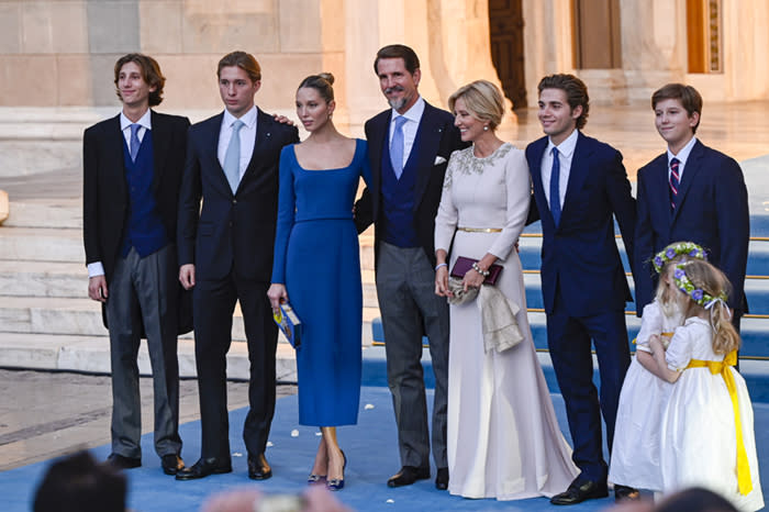 La familia de Pablo de Grecia