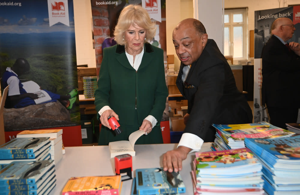 Queen Consort Camilla celebrated her love of reading credit:Bang Showbiz