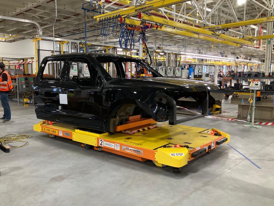 Ford Rouge Electric Vehicle Center, where it will build the F-150 Lightning EV.