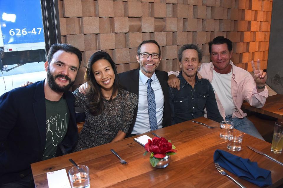 4) Rodrigo Bernardo, Co-Executive Director of CAA Foundation Natalie Tran, Richard Lovett, Brian Grazer and Eddie Braun