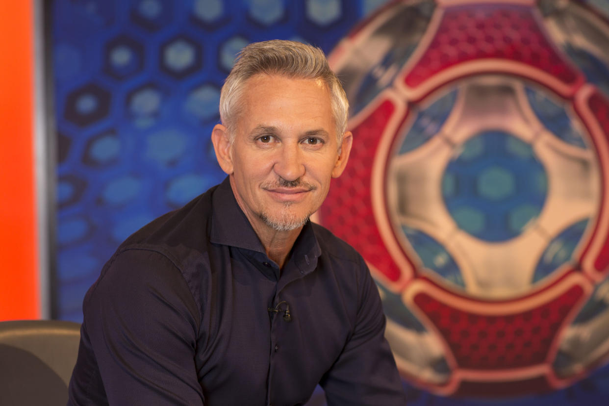 Match Of The Day host Gary Lineker