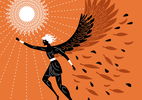 <span class="caption">Death is still a mystery.</span> <span class="attribution"><a class="link " href="https://www.shutterstock.com/image-vector/orange-red-icarus-flying-sky-1936803670" rel="nofollow noopener" target="_blank" data-ylk="slk:Shutterstock;elm:context_link;itc:0;sec:content-canvas">Shutterstock</a></span>