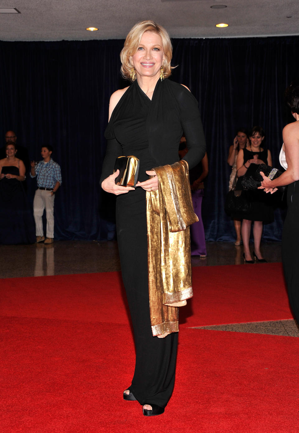 WASHINGTON, DC - APRIL 28: Diane Sawyer attends the 98th Annual White House Correspondents' Association Dinner at the Washington Hilton on April 28, 2012 in Washington, DC. (Photo by Stephen Lovekin/Getty Images)