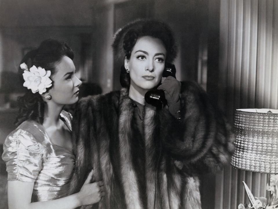 1945: Starring alongside Ann Blythe in 'Mildred Pierce'