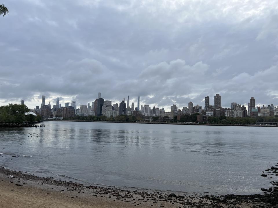 A photo of the New York skyline taken with the iPhone 13 Pro Max's wide-angle lens. (Image: Howley)