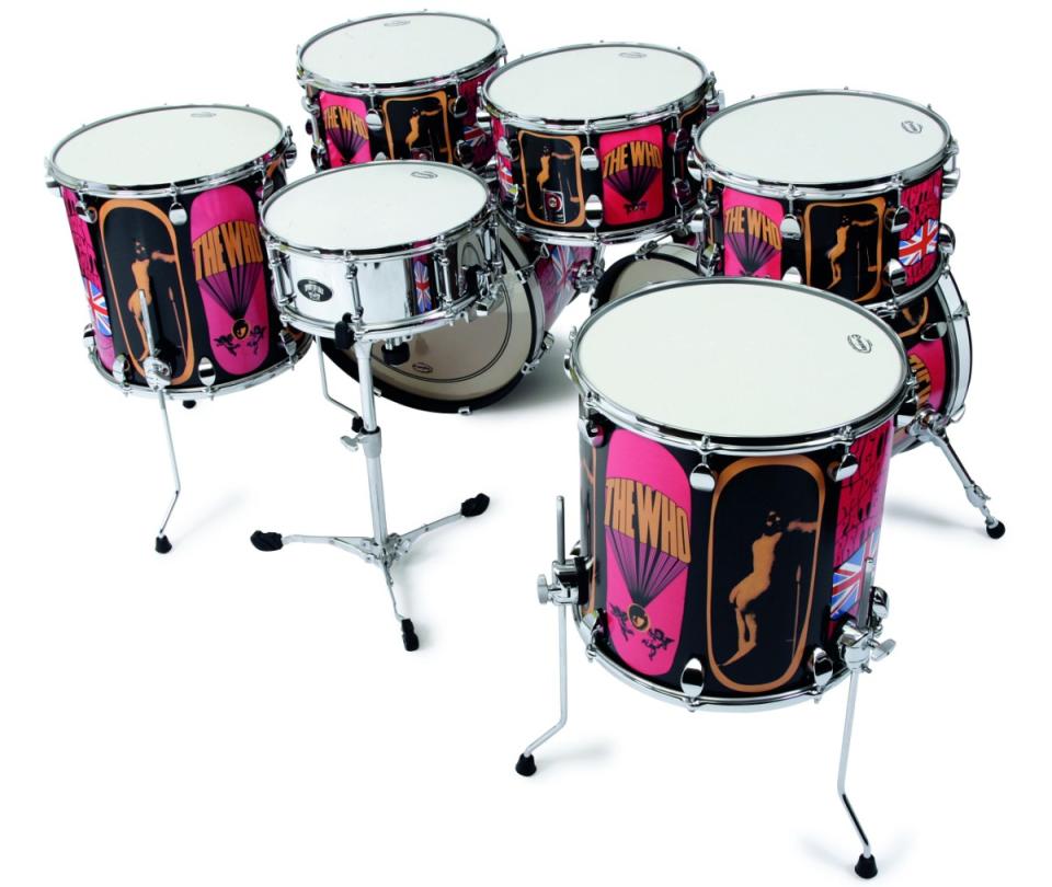 Premier Spirit of Lily Keith Moon tribute drum kit