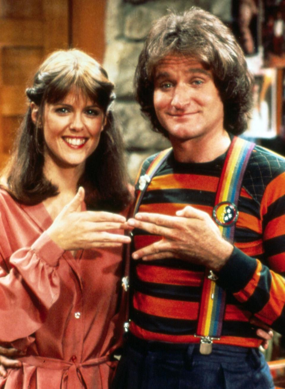 Pam Dawber, Robin Williams Mork and Mindy - 1978-1982