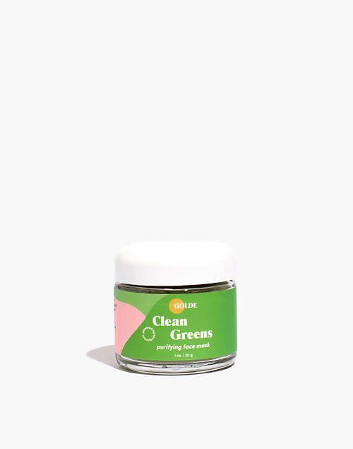 1) Clean Greens Face Mask