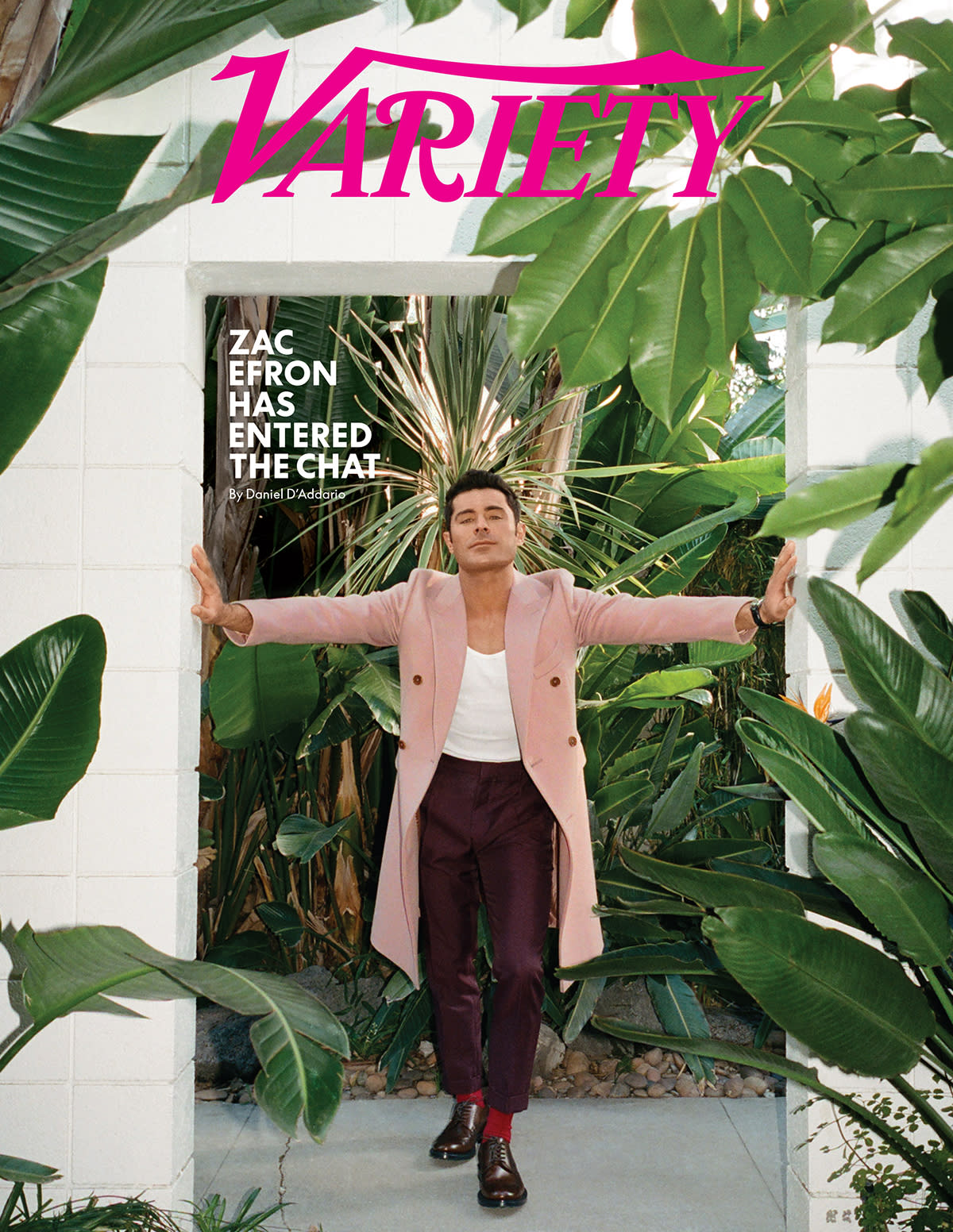 Zac Efron Variety Cover