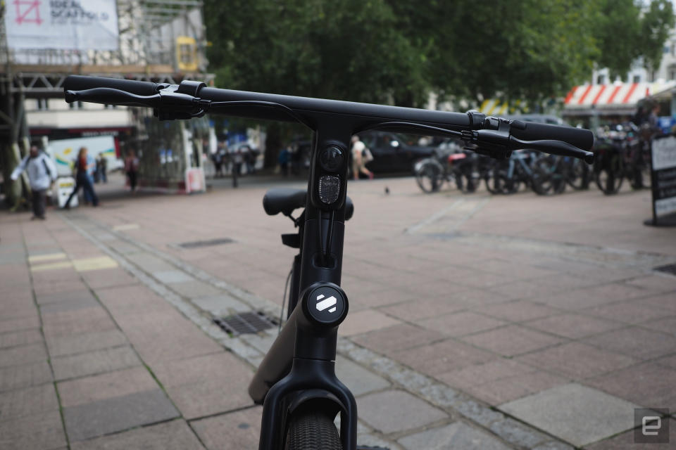 Image of the Honbike Uni4 in Norwich City Centre