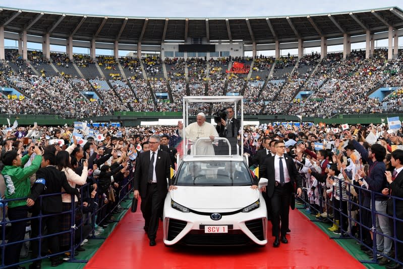 Pope Francis visits Japan