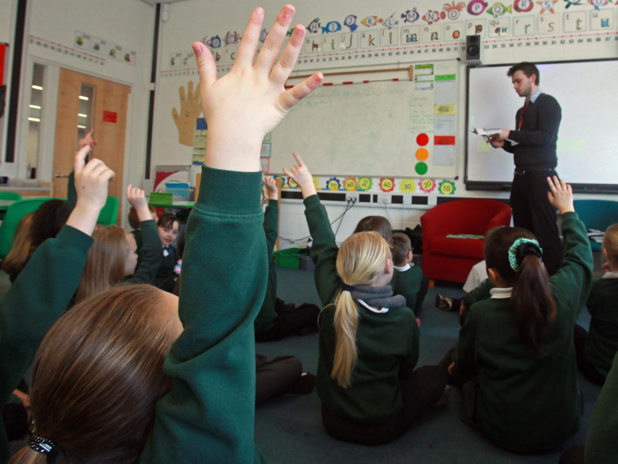 Primary school children aged 6 and 7 will sit exams for a week in May: Getty