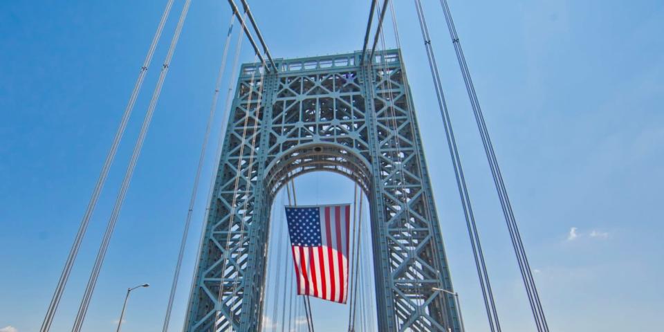 USA bridge flag