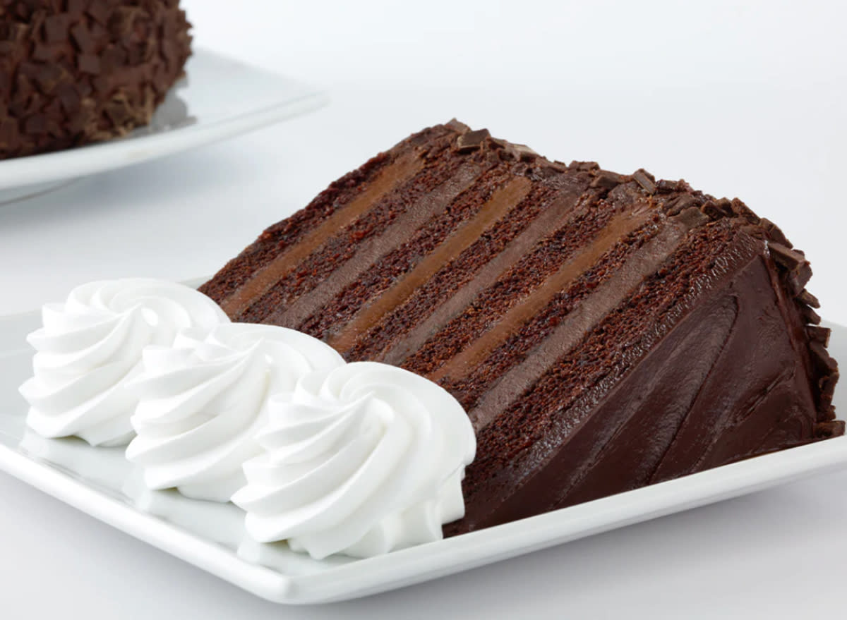 Cheesecake factory chocolate truffle cake