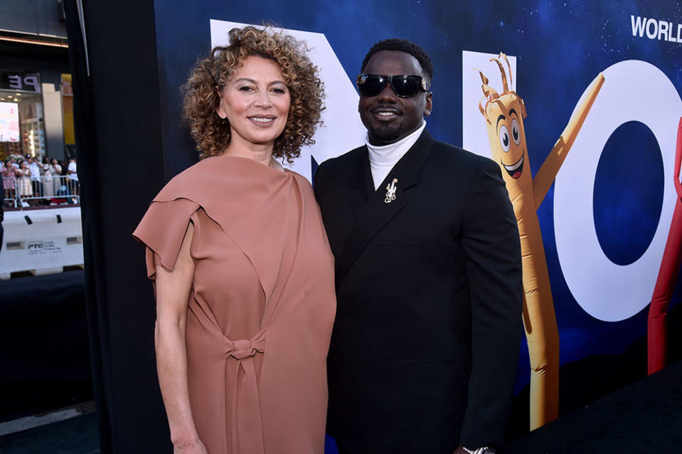 Donna Langley and Daniel Kaluuya - Credit: Alberto Rodriguez/THR/Getty Images