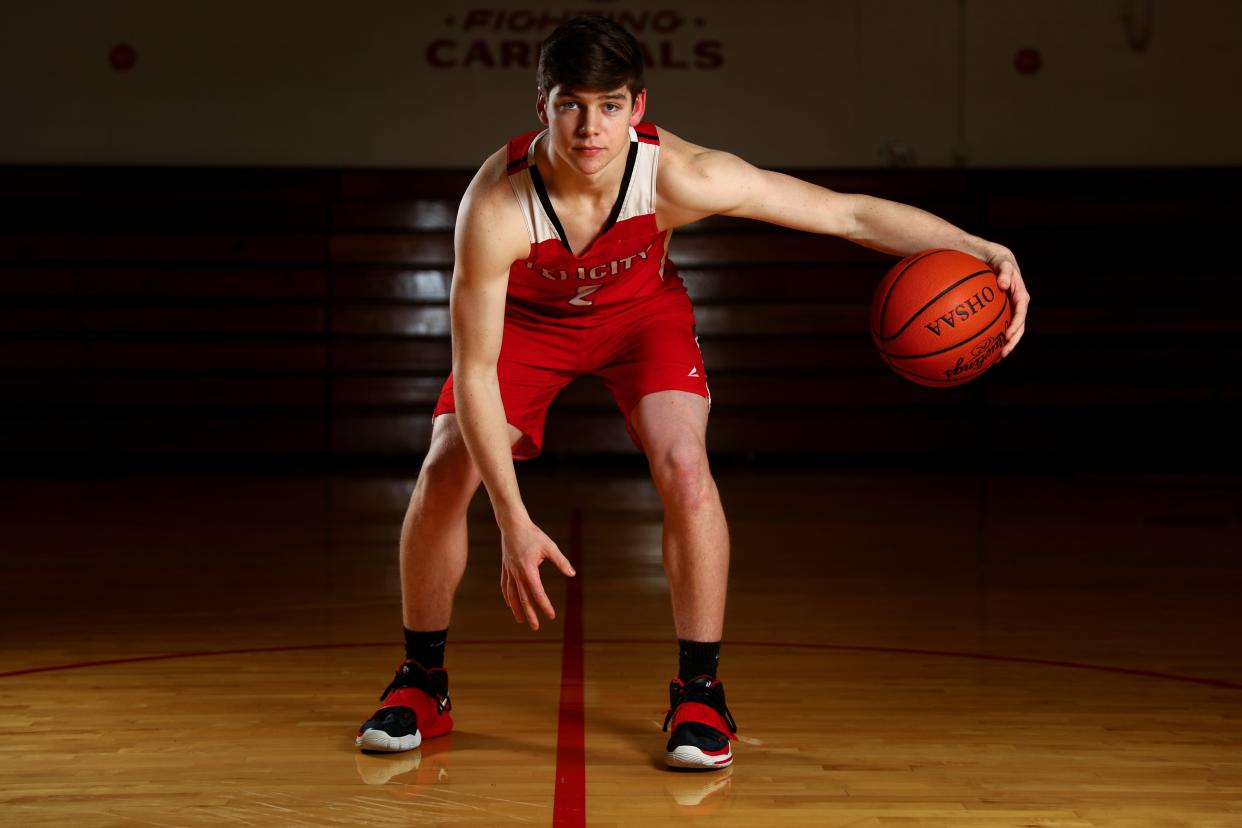 Felicity-Franklin senior guard Carson Crozier made All-District First Team in Southwest Ohio