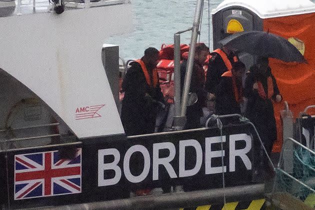 Home Secretary Suella Braverman visits a Border Force facility on November 03, 2022 in Dover, England. (Photo: Dan Kitwood via Getty Images)