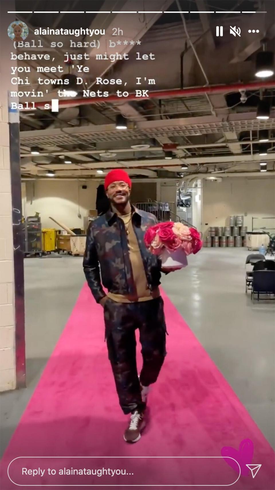 Derrick Rose - Alaina Anderson Engagement