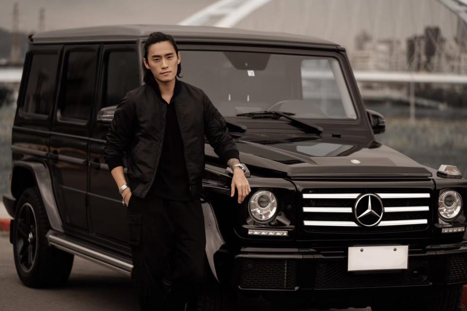 ▲Benz經典車款，日規Benz G550，成為名模Vic的最愛。